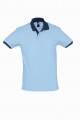 SOL's 11369  Prince Contrast Polo
