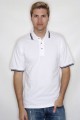 Henbury H150 Contrast Tipped Pique Polo