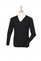 Henbury H760 V Neck Sweater Black