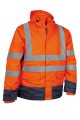 Cofra Telsen Hi Viz Winter Jacket Orange Fluoro/An