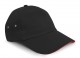 Result Printers Plush Cotton 5 Panel Cap Black / R