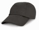 Result Junior Low-Profile Cotton Cap Black