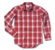 Carhartt ES008 Long-Sleeve Snap Front Plaid Shirt