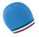 Result National Beanie Blue / Green / White / Red