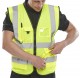 B-Seen EN471 Saturn Yellow Executive Vest