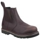 Amblers Carlisle Non-Safety Chelsea Work Boot Brow