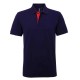 Asquith & Fox AQ012 Men's classic fit contrast polo