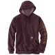 Carhartt K288 Midweight Signature Sleeve Logo Hooded Sweatshirt