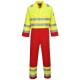 Portwest Bizflame Services Coverall Yellow /Large