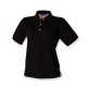 Henbury H121 Ladies Pique Polo Black 10