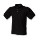 Henbury H410 Definitive Heavy Pique Polo Black