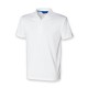 Henbury H473 Cooltouch Textured Stripe Polo Shirt