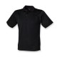 Henbury Coolplus® Polo Shirt Black L