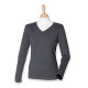 Henbury H721 Ladies V Neck Sweater