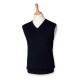 Henbury H724 Sleeveless V Neck Sweater