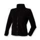 Henbury H851 Ladies Micro Fleece Black 10