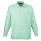 Premier PR200 Long Sleeve Poplin Shirt Aqua