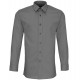 Premier PR204 'Colours' poplin fitted long sleeve shirt