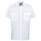 Premier Pilot Short Sleeve Shirt Light Blue