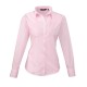 Premier Ladies Long Sleeve Poplin Blouse