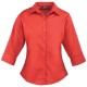 Premier PR305 Ladies 3/4 Sleeve Poplin Blouse