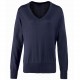 Premier Ladies Knit. V Nk Sweater