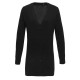 Premier PR698 Women's longline knitted cardigan Bl