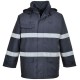 Portwest Bizflame Rain Jacket Navy /Large