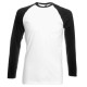 Fruit of the Loom SS32 Baseball Long Sleeve T