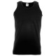 Fruit of the Loom SS18 Athletic Vest Black