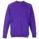 Fruit of the Loom SS8B Kids Raglan Sweatshirt Purp