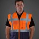 Yoko YK002 Multi-Functional Executive Hi Vis Waistcoat (HVW801)