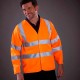 Yoko YK007 Hi Vis Long Sleeve Waistcoat (HVJ200)