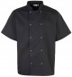 Premier Studded Short Sleeve Chefs Jkt