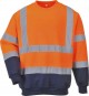 Portwest B306 Two Tone Hi-Vis Sweatshirt