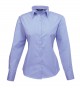 Premier Ladies Long Sleeve Poplin Blouse