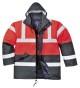 Portwest Contrast Traffic Jacket Re/Na /Large