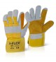 B-Flex Canadian Double Palm High Quality Rigger Glove Pack of 10