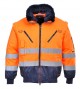 Portwest Hi-Vis Pilot Jacket Or/Na /4XL