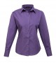 Premier Ladies Long Sleeve Poplin Blouse