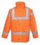 Portwest Hi-Vis Traffic Jacket Orange /4XL