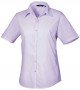 Premier PR302 Ladies Short Sleeve Poplin Blouse