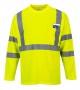 Portwest S191 Hi-Vis Long Sleeve Pocket T-Shirt