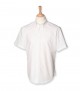 Henbury H515 Short Sleeve Classic Oxford Shirt