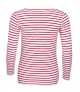 Sol's 1403 Ladies Marine Long Sleeve Stripe T-Shirt