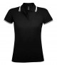 Sol's 10578 Ladies Pasadena Tipped Cotton Pique Polo Shirt