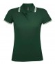 Sol's 10578 Ladies Pasadena Tipped Cotton Pique Polo Shirt