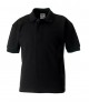 Jerzees 539B Kids Pique Polo Shirt Black 1 - 2