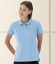 Jerzees 539F Ladies Pique Polo Black 10