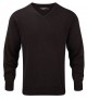 Russell Collection 710M V Neck Sweater Black